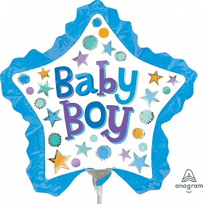 ADD-BAL13 Baby Boy鋁箔氣球  ADD-BAL13 Baby Boy鋁箔氣球